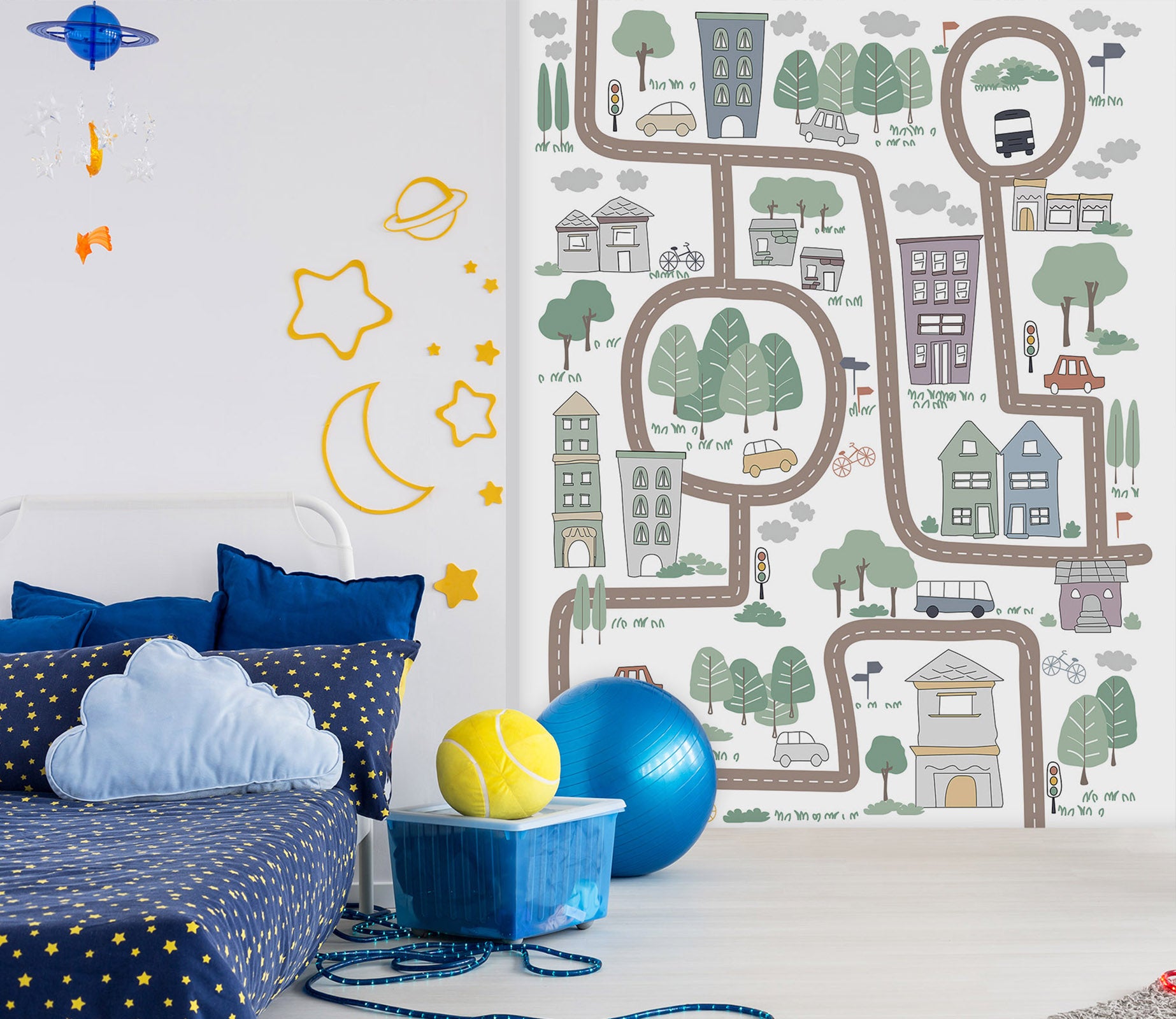 3D Child City Carpet 1399 Jillian Helvey Wall Mural Wall Murals