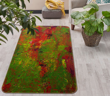 3D Forest Maple Leaf 1021 Allan P. Friedlander Rug Non Slip Rug Mat