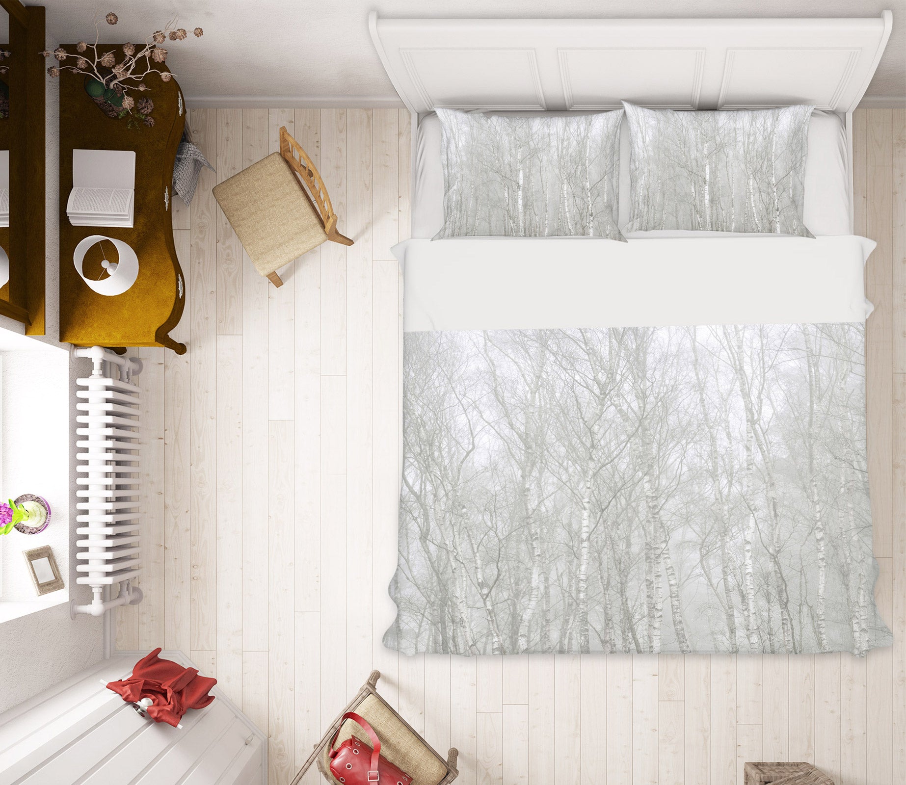 3D Forest Branches 6982 Assaf Frank Bedding Bed Pillowcases Quilt Cover Duvet Cover