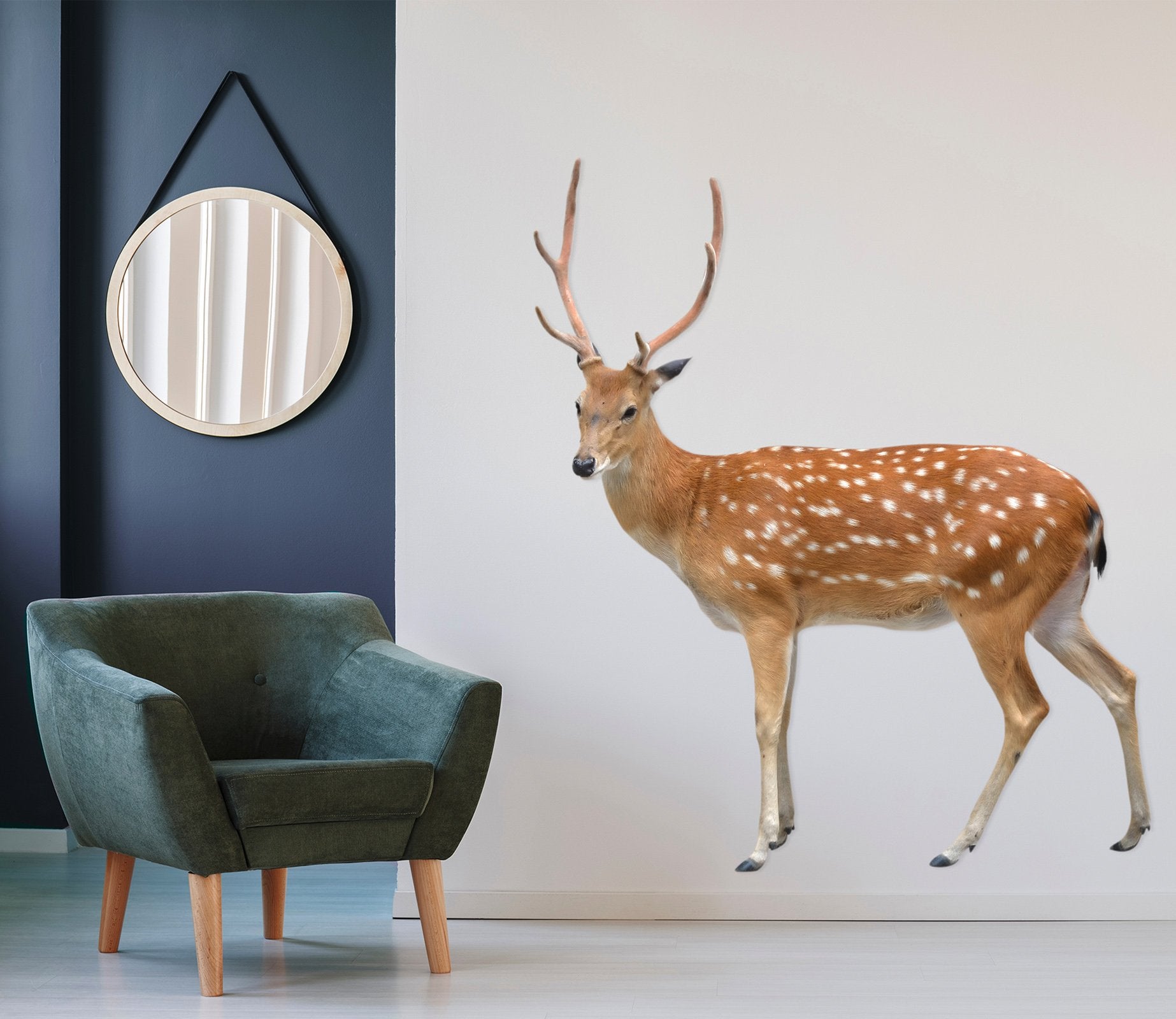 3D Sika Deer 079 Animals Wall Stickers Wallpaper AJ Wallpaper 