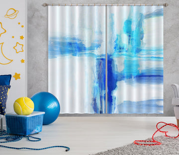 3D Blue Dream 063 Michael Tienhaara Curtain Curtains Drapes Wallpaper AJ Wallpaper 