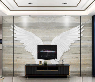 3D Wood Grain Wings 266 Wall Murals