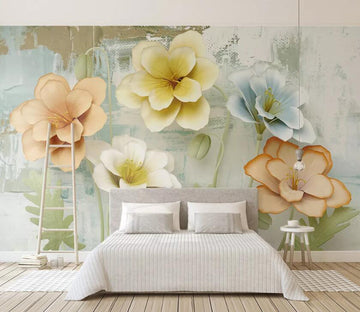 3D Colored Petals WC10 Wall Murals Wallpaper AJ Wallpaper 2 