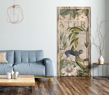 3D Grove Monkey Flower 11938 Andrea Haase Door Mural