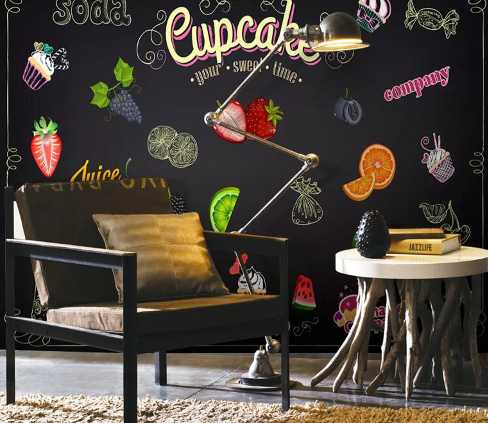 3D Delicious Fruit WC89 Food Wall Murals Wallpaper AJ Wallpaper 2 