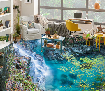 3D Graceful Cascade 208 Floor Mural  Wallpaper Murals Rug & Mat Print Epoxy waterproof bath floor