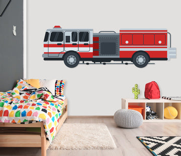 3D Keddy Fire Truck 251 Vehicles Wallpaper AJ Wallpaper 