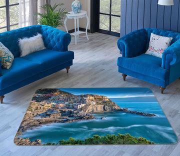 3D Alpine Sea 1113 Marco Carmassi Rug Non Slip Rug Mat