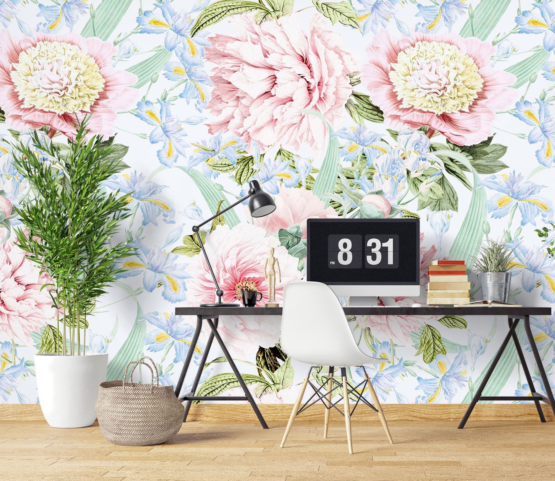 3D Rose Doodle 164 Uta Naumann Wall Mural Wall Murals