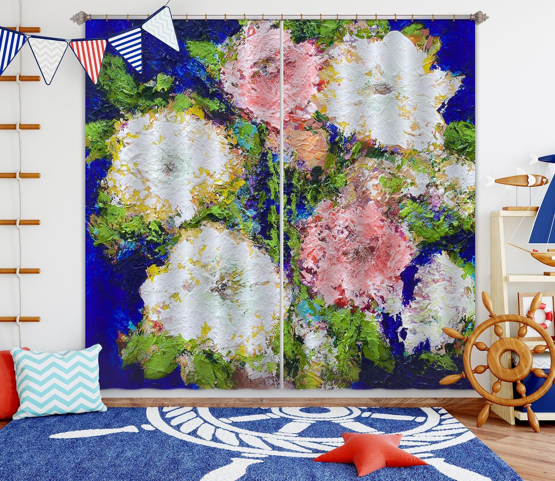 3D Beautiful Day 211 Allan P. Friedlander Curtain Curtains Drapes Wallpaper AJ Wallpaper 