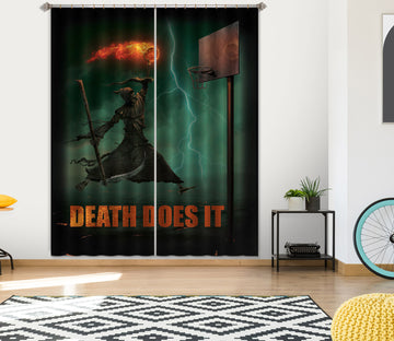 3D Death Does It 029 Vincent Hie Curtain Curtains Drapes