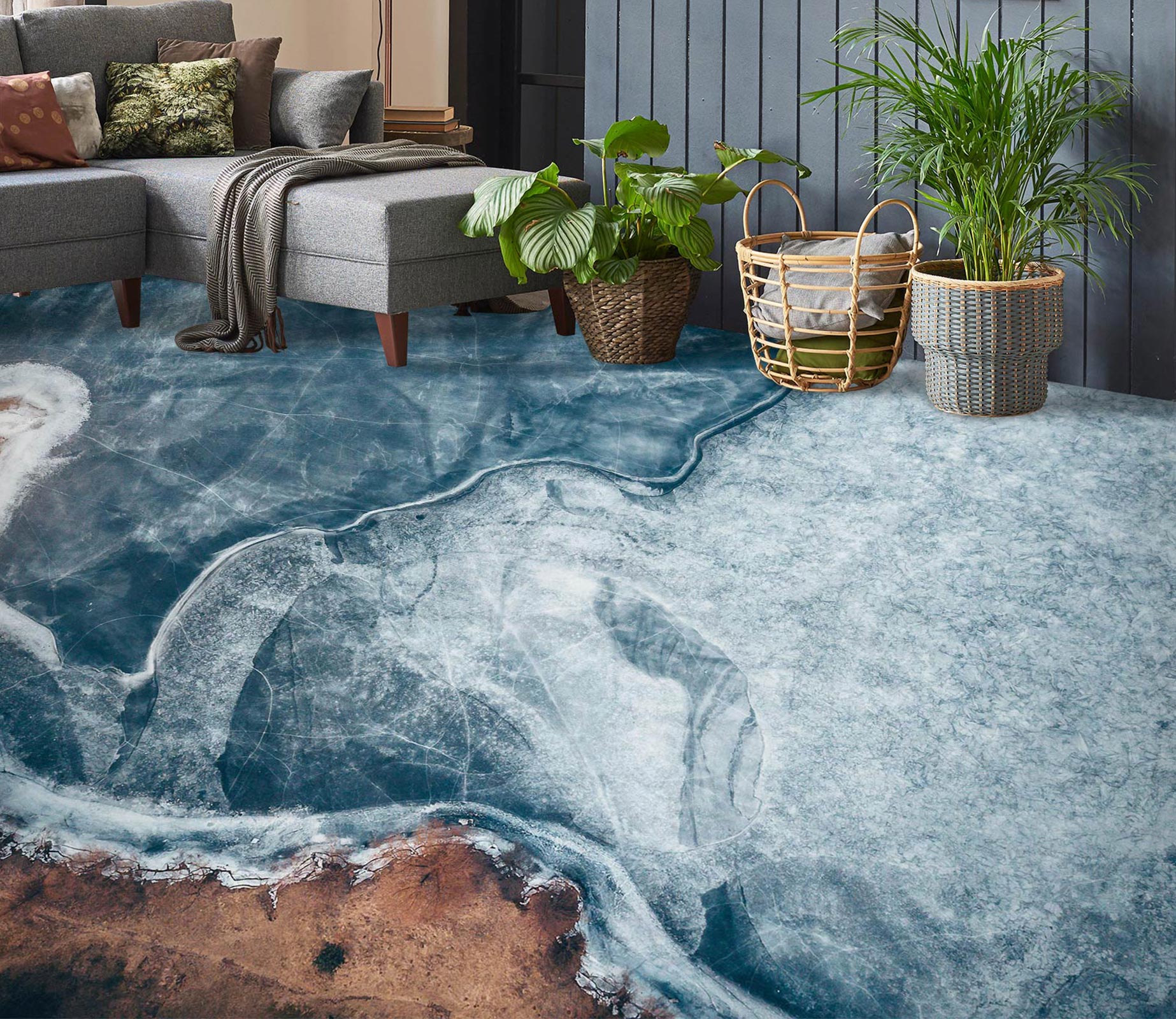 3D Advanced Sea Art 458 Floor Mural  Wallpaper Murals Rug & Mat Print Epoxy waterproof bath floor