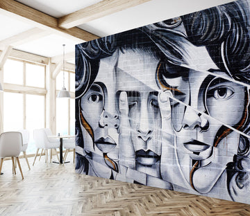 3D Gray Avatar 1467 Wall Murals