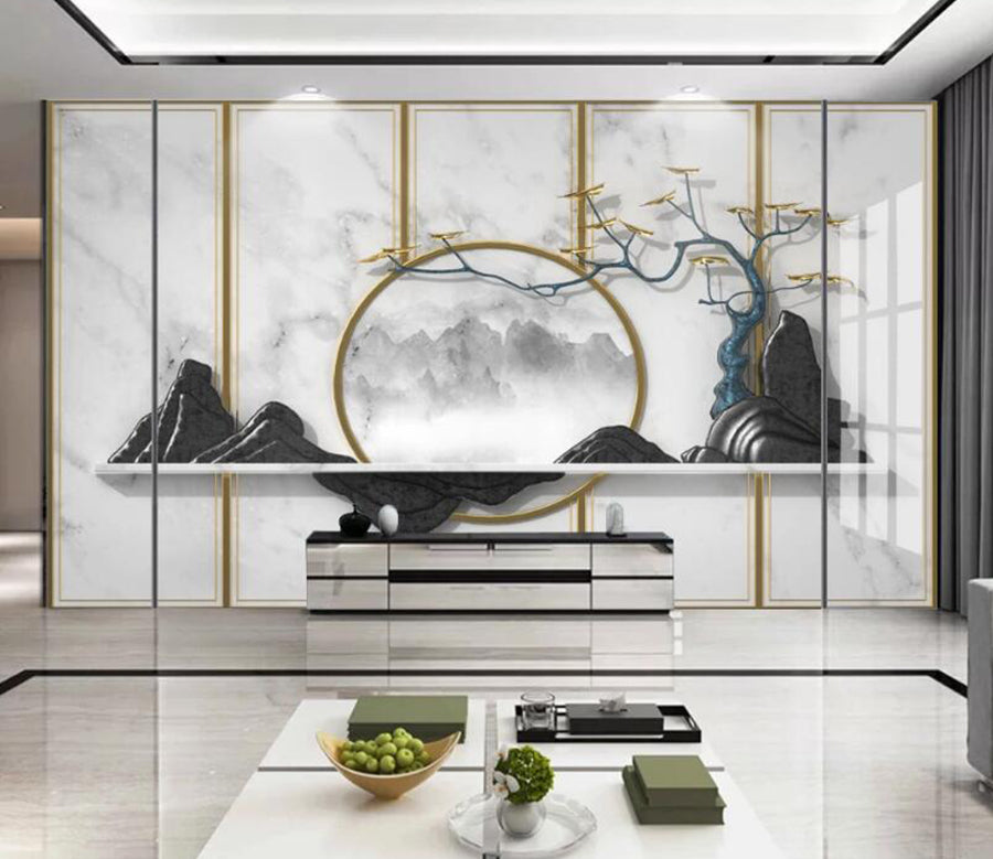3D Elegant Scenery 211 Wall Murals