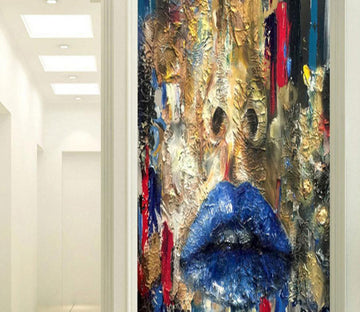 3D Painted Face 540 Wall Murals Wallpaper AJ Wallpaper 2 