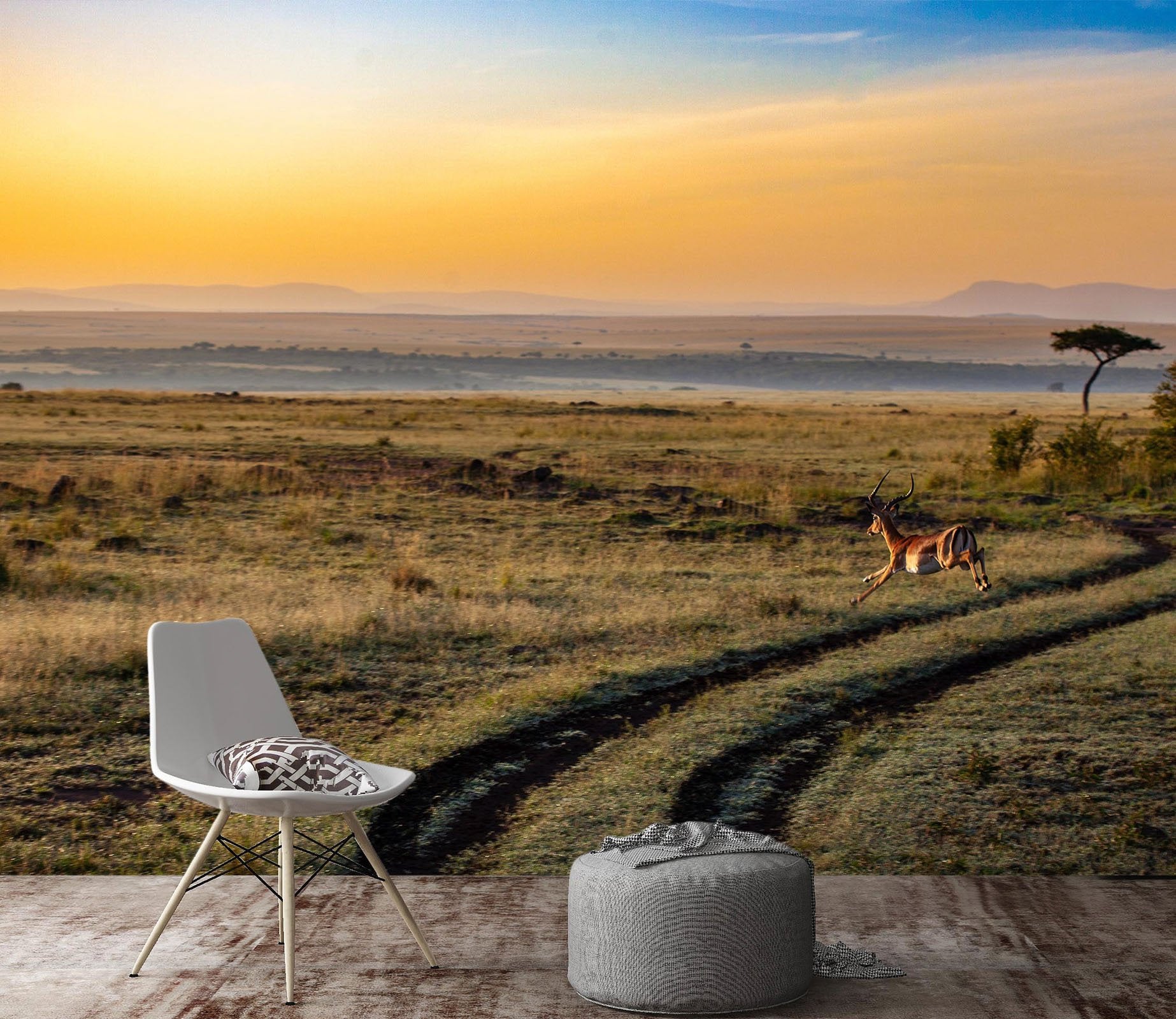 3D Forest Antelope 124 Wallpaper AJ Wallpaper 