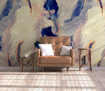 3D Feather 588 Wall Murals Wallpaper AJ Wallpaper 2 