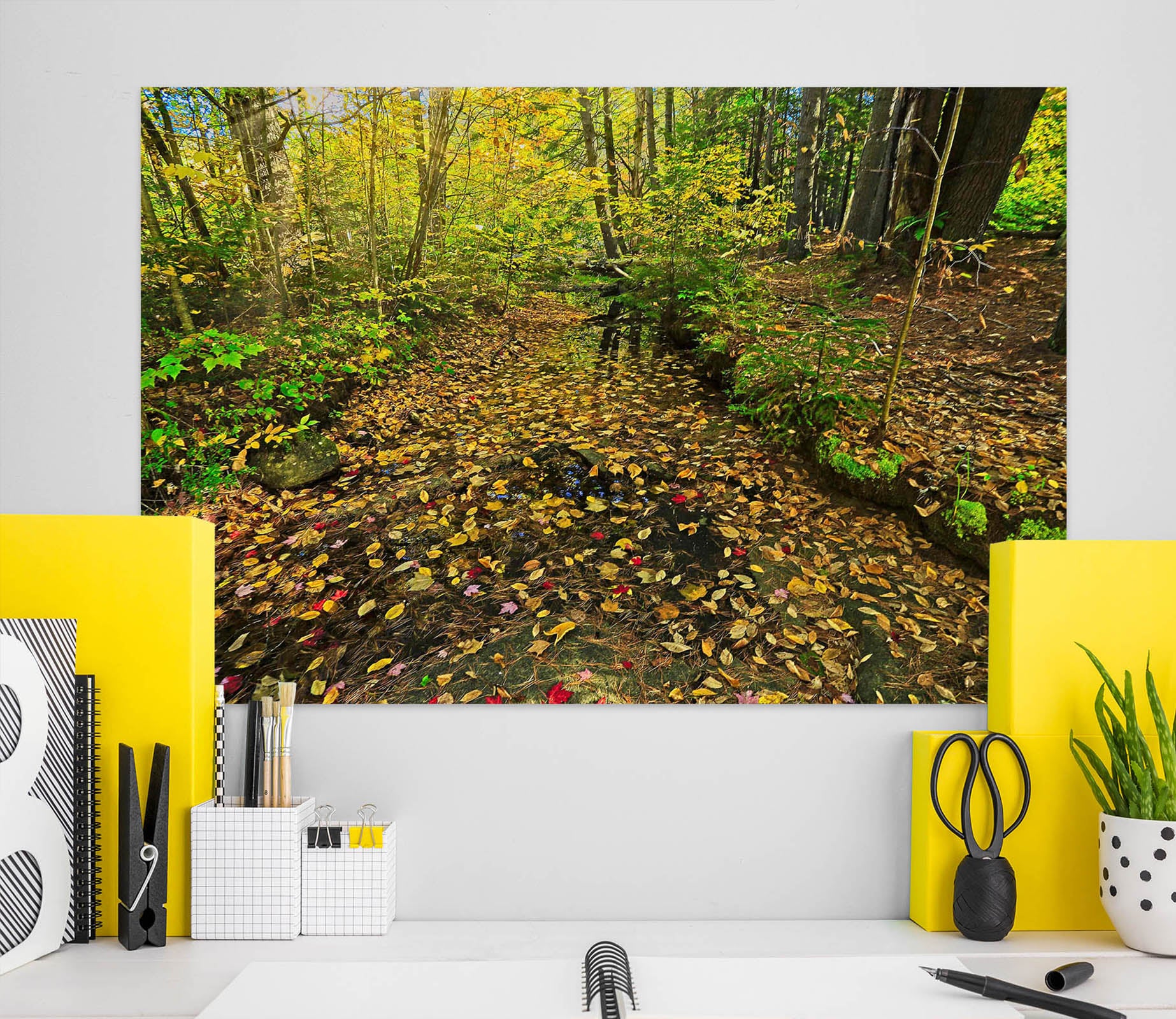 3D Leaf Creek 62119 Kathy Barefield Wall Sticker