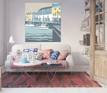 3D Padstow  016 Steve Read Wall Sticker