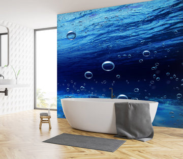 3D Underwater Bubble 090 Wall Murals