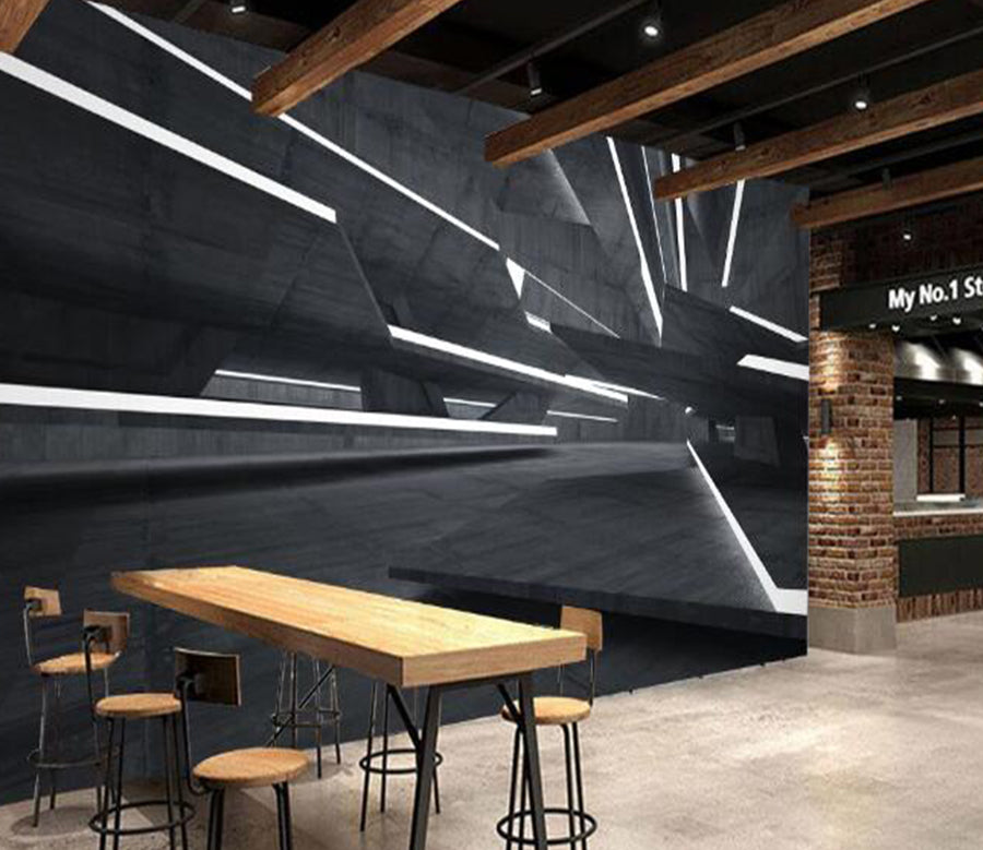 3D Light And Shadow 375 Wall Murals