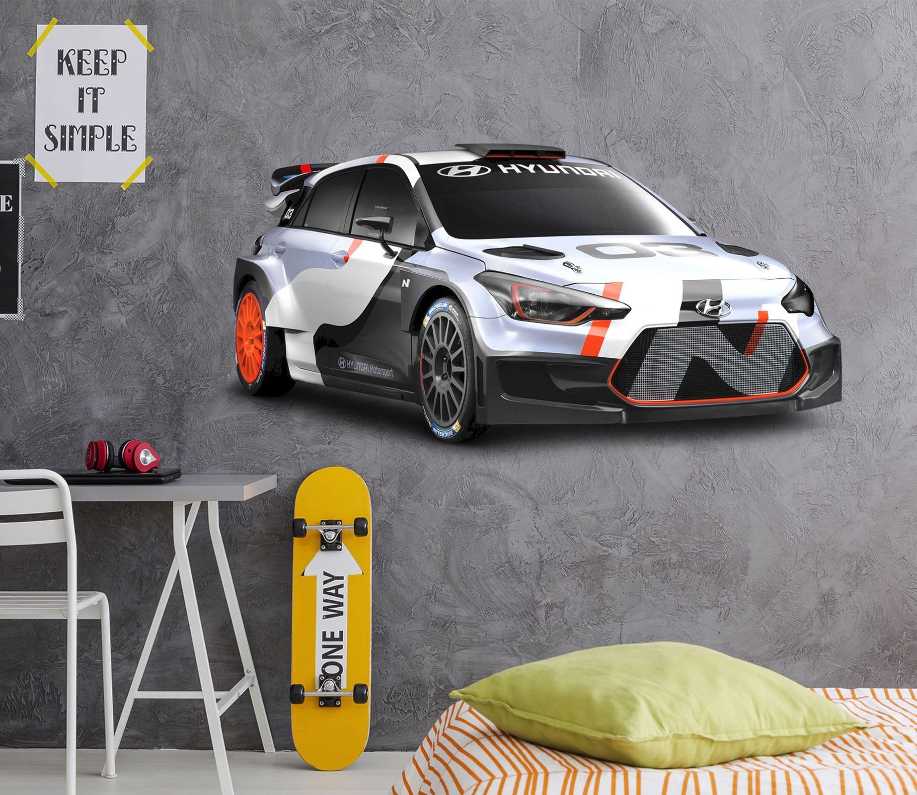 3D Modern White 0310 Vehicles Wallpaper AJ Wallpaper 