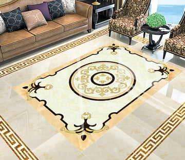 3D Colored Circle WG681 Floor Mural Wallpaper AJ Wallpaper 2 
