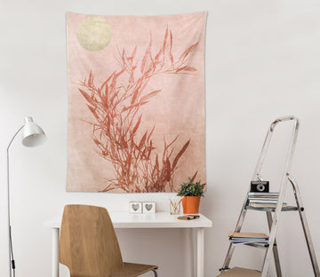 3D Pink Leaves 880 Boris Draschoff Tapestry Hanging Cloth Hang