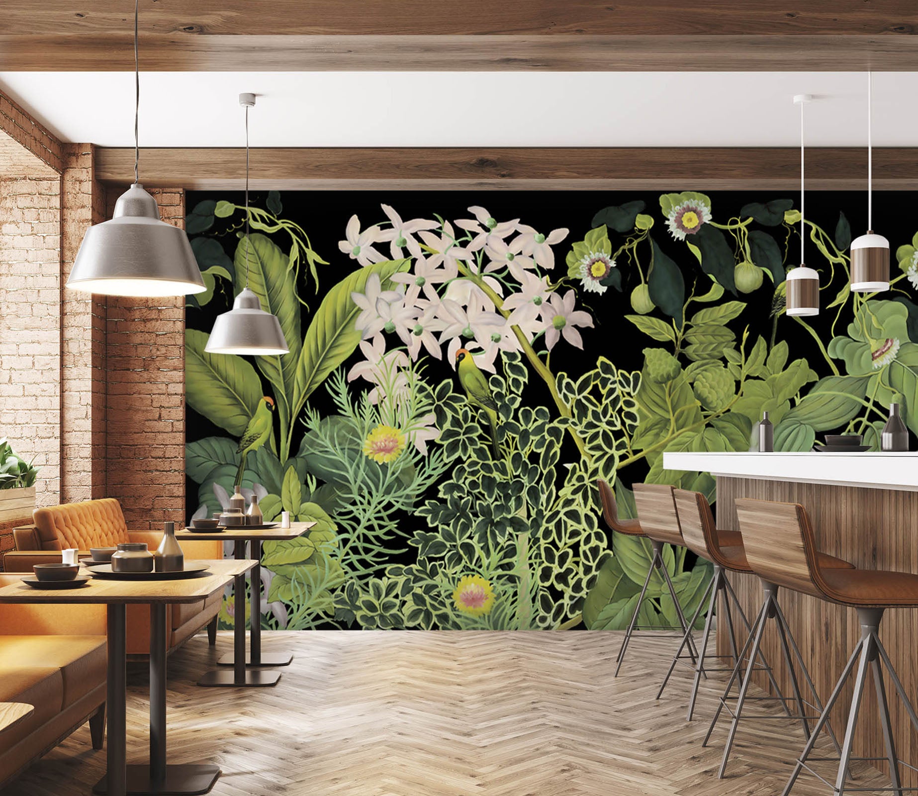 3D Flower Grape 1564 Wall Murals
