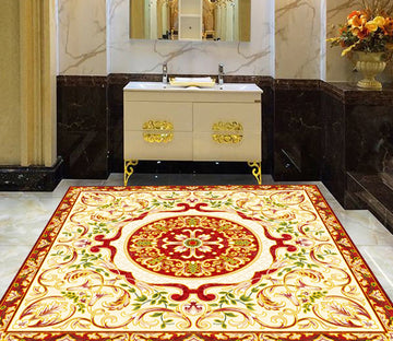 3D Round Marble Pattern WG355 Floor Mural Wallpaper AJ Wallpaper 2 