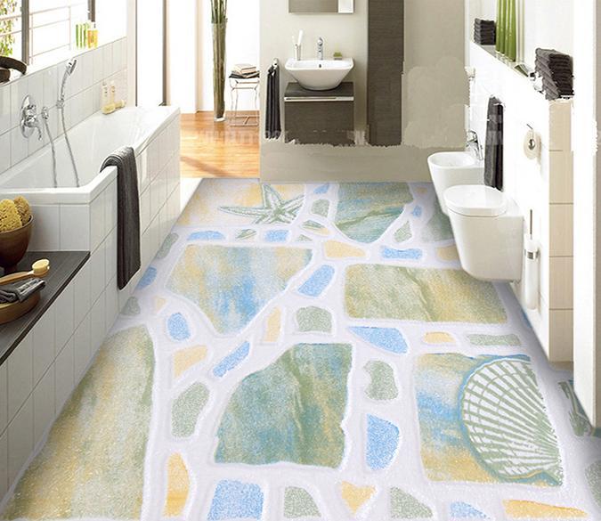 3D Colorful Patternl WG182 Floor Mural Wallpaper AJ Wallpaper 2 