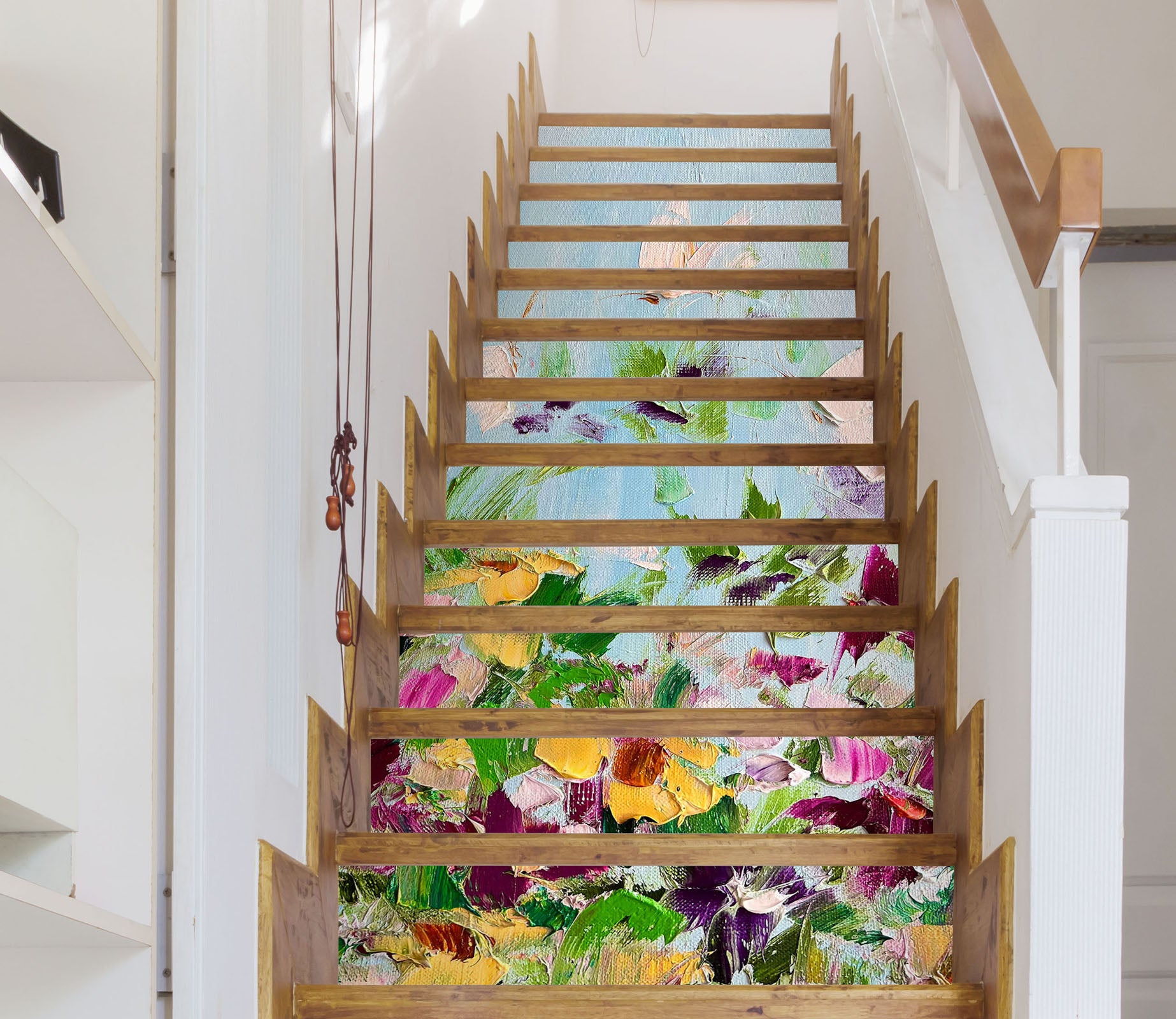 3D Butterfly Garden 2022 Skromova Marina Stair Risers