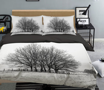 3D Snow Tree 1052 Assaf Frank Bedding Bed Pillowcases Quilt