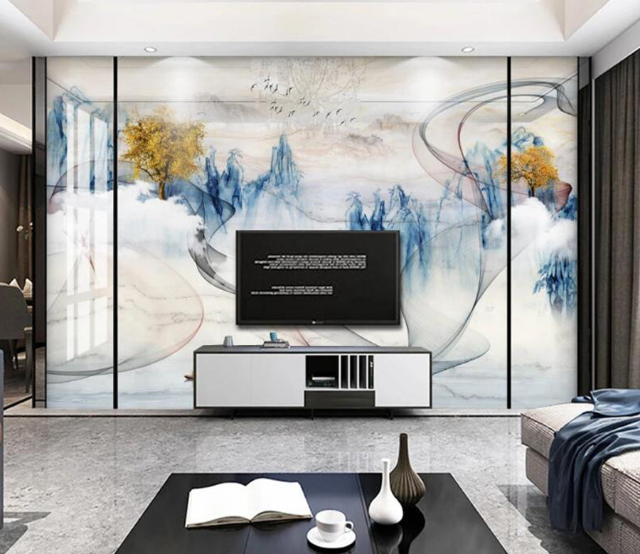 3D Fairy Mist 099 Wall Murals