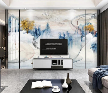 3D Fairy Mist 099 Wall Murals