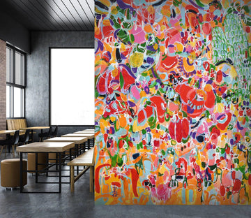 3D Colorful Pattern 12191 Misako Chida Wall Mural Wall Murals
