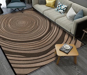 3D Muddy Wave WG422 Non Slip Rug Mat Mat AJ Creativity Home 