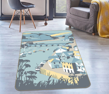 3D Looe 1118 Steve Read Rug Non Slip Rug Mat