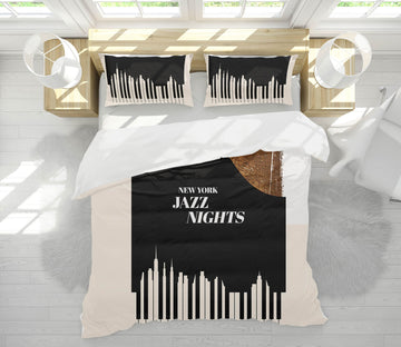 3D Piano Key Pattern 166 Boris Draschoff Bedding Bed Pillowcases Quilt