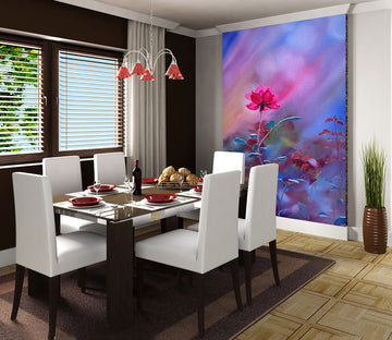3D Pink Flower 9832 Marina Zotova Wall Mural Wall Murals