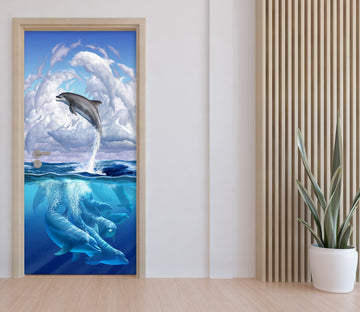 3D Whale 112126 Jerry LoFaro Door Mural