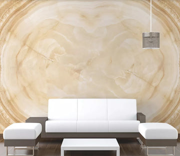 3D Yellow Circle WC2088 Wall Murals