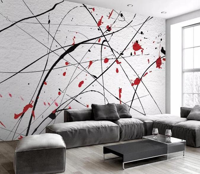 3D Red Plum 059 Wall Murals Wallpaper AJ Wallpaper 2 