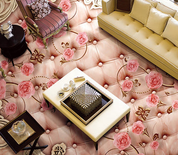 3D Beautiful Flowers WG151 Floor Mural Wallpaper AJ Wallpaper 2 