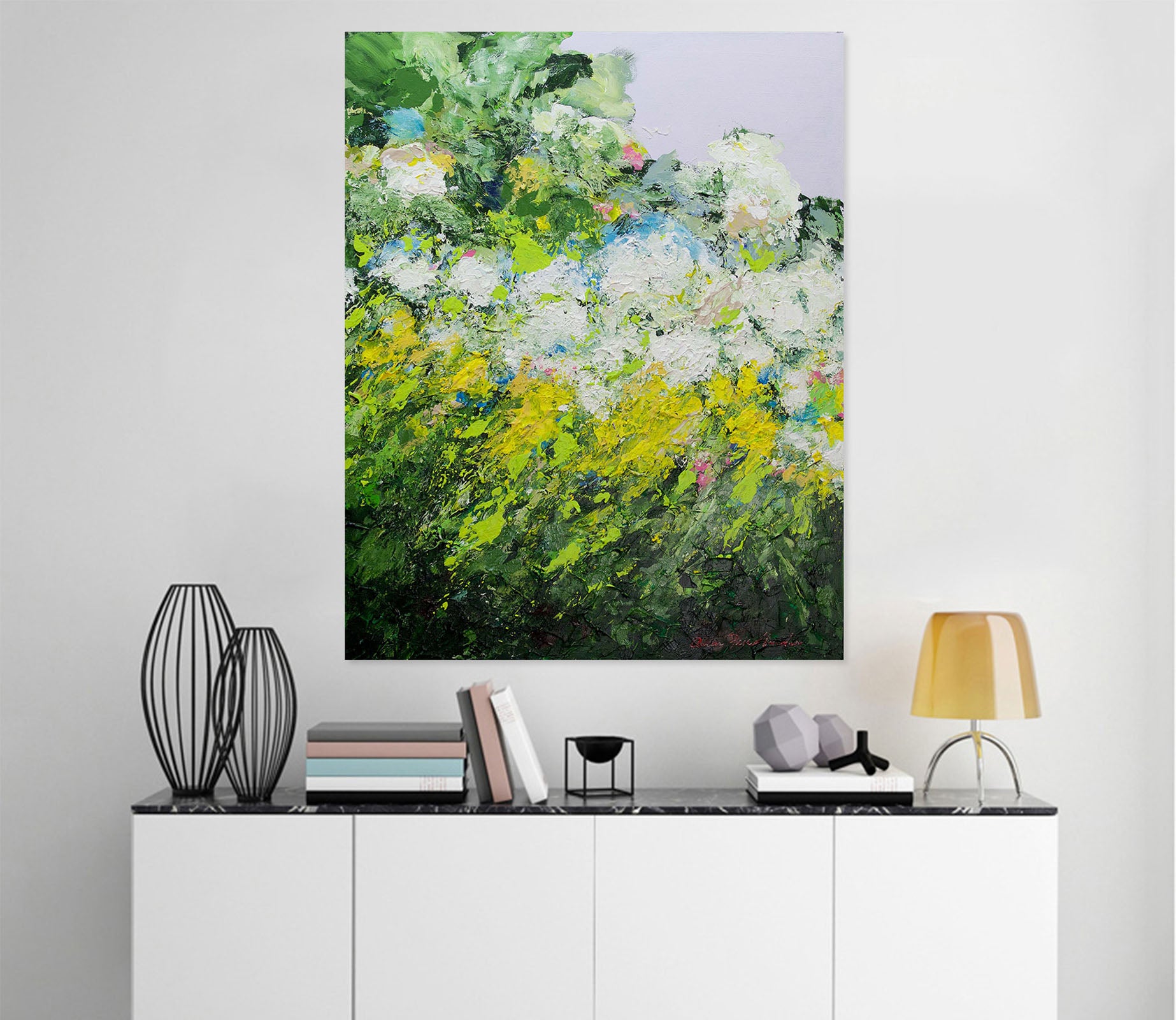 3D Flower Field 294 Allan P. Friedlander Wall Sticker