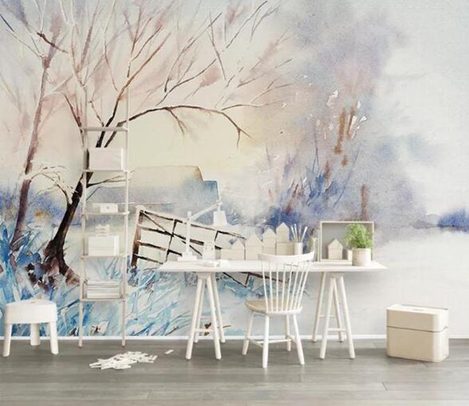 3D Dead Tree 317 Wall Murals Wallpaper AJ Wallpaper 2 