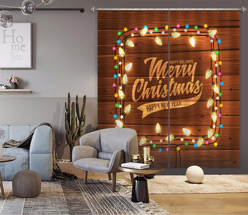 3D String Lights 53075 Christmas Curtains Drapes Xmas