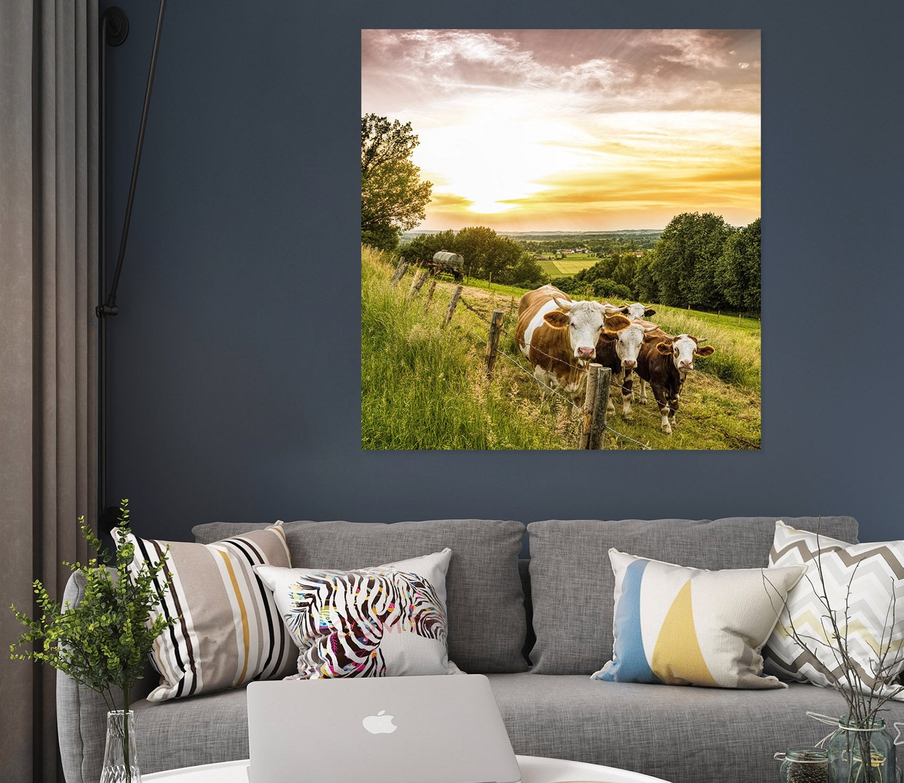 3D Sunset Horse 42 Animal Wall Stickers Wallpaper AJ Wallpaper 2 