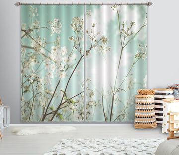 3D Cloud Flower 006 Assaf Frank Curtain Curtains Drapes
