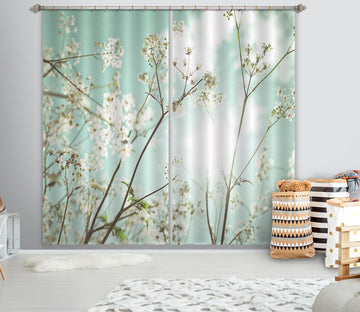 3D Cloud Flower 006 Assaf Frank Curtain Curtains Drapes